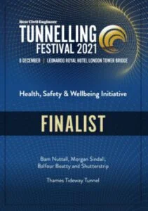 Image of New Civil Engineer Finalist 2021 Certificate